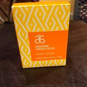 Arbone Ginger Spice Candle- brand new!